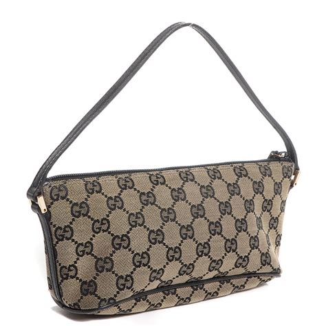 gucci boat pochette black|GUCCI Monogram Boat Pochette Black 1514263 .